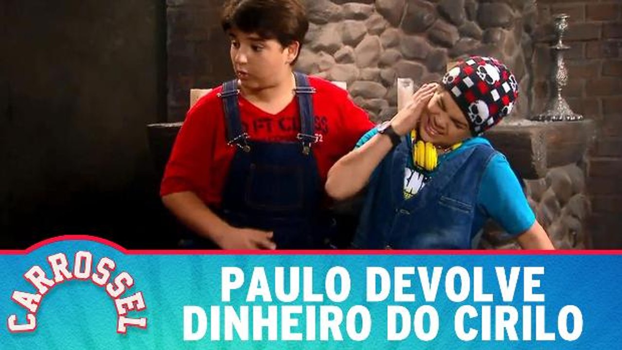 Paulo devolve dinheiro do Cirilo