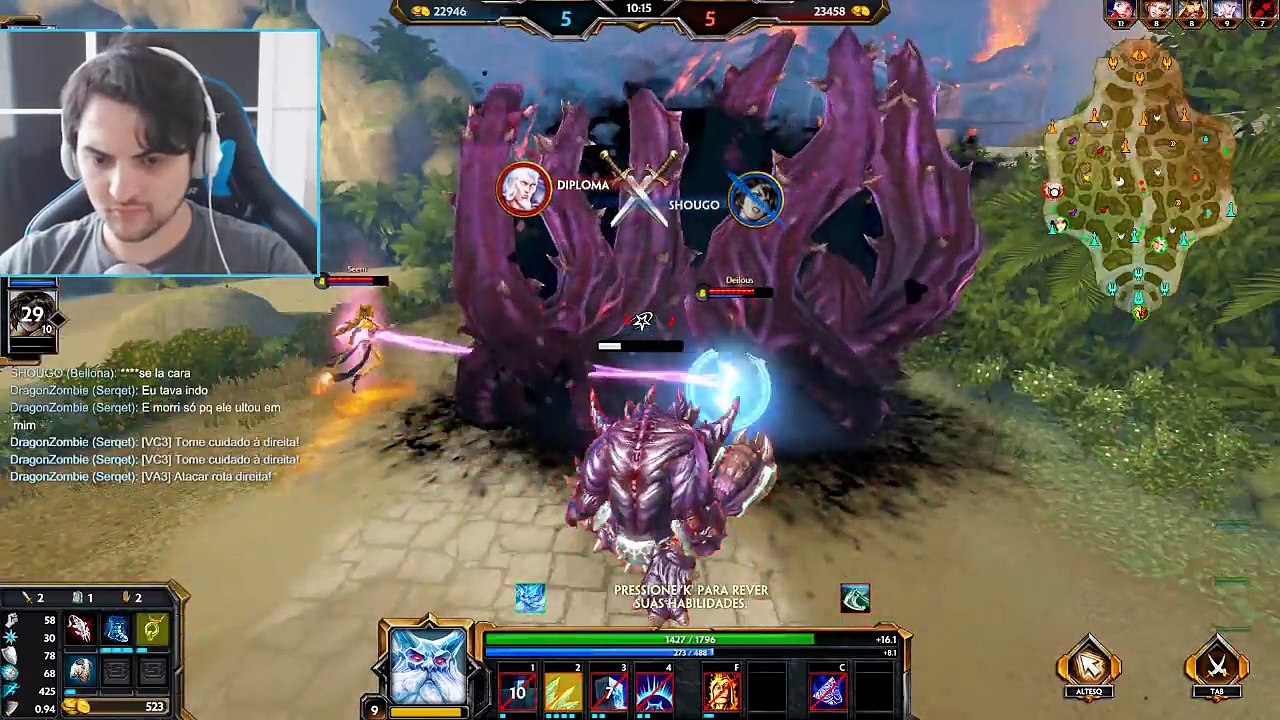Batalha entre DEUSES! - Smite