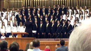 Josh's American Heritage Choir - May 19, 2015