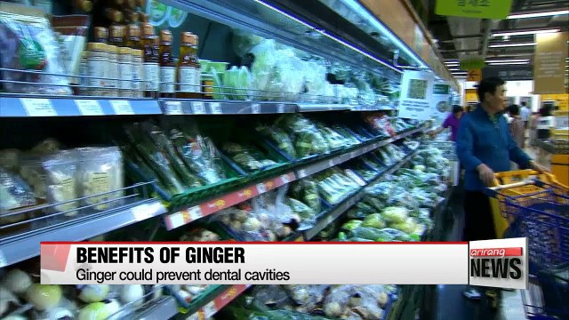 Ginger could prevent dental cavities and pipe corrosions
