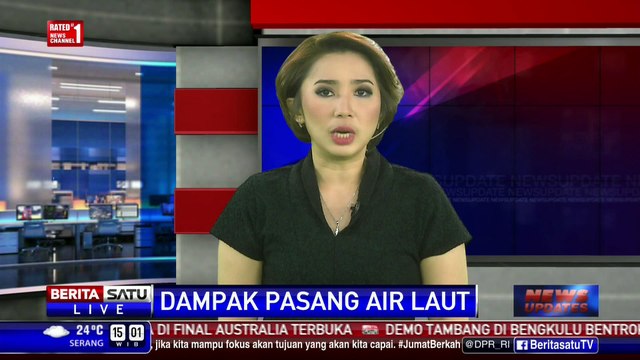 Puluhan Rumah di Sukabumi Rusak Akibat Banjir Rob