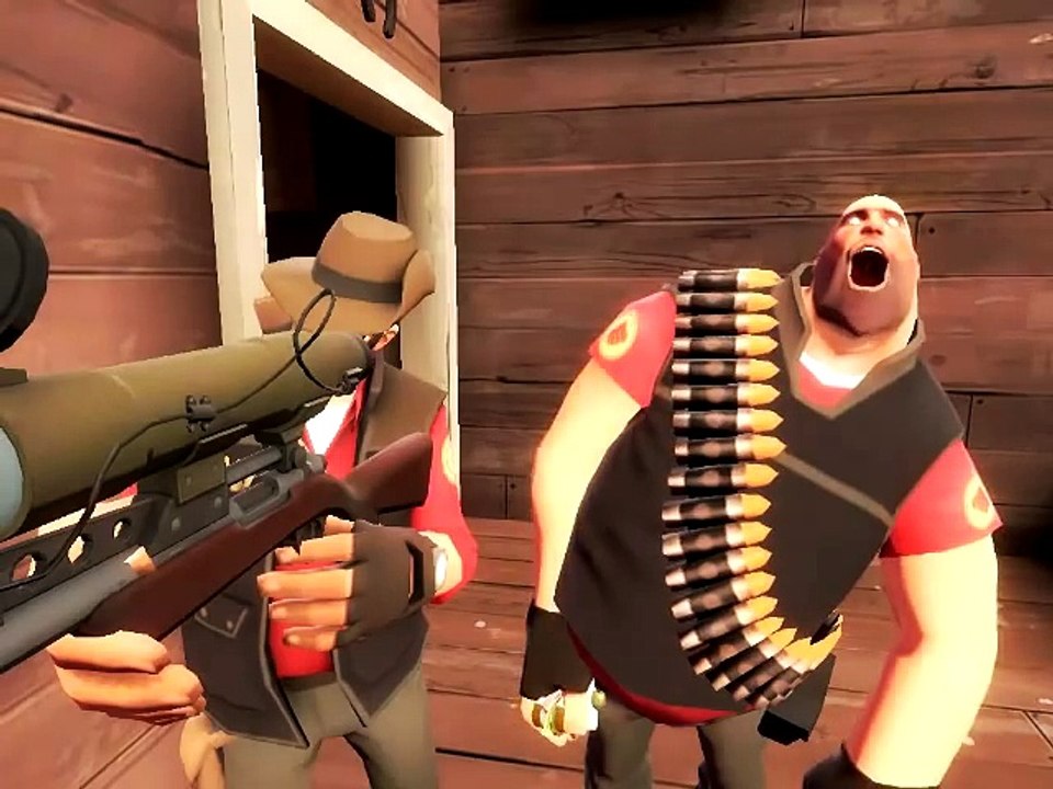 TF2  Heavy meets the Heavy Sniper Gun
