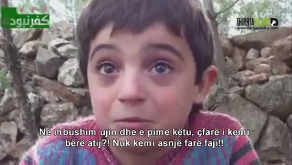 Fëmija Sirian i cili insiston të mos loton - Fjalë që plasin zemrën! (EMOCIONUESE)