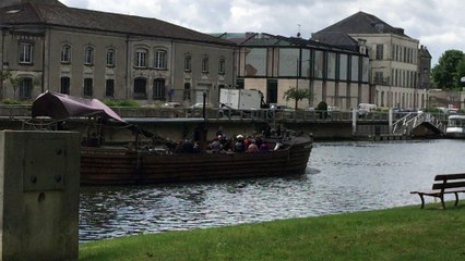 gabares sur 17 la Charente à cognac 2016 de Dany ex
