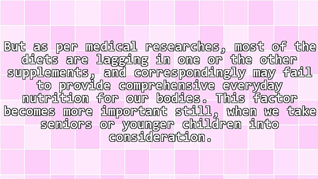 Some Exciting Facts About Multivitamin Supplements!