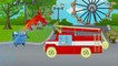 Cartoons for children. Fire Truck, Police Car, Ambulance – Emergency Vehicles. Trucks & Cars