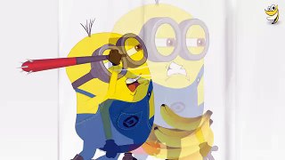 Minions BANANA IN T SHIRT Funny Cartoon ~ Minions Mini Movies 2016 [HD]