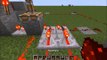 Minecraft redstone inventions: 2 step/memories piston door