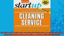 READ FREE Ebooks  Start Your Own Cleaning Service Maid Service Janitorial Service Carpet and Upholstery Free Online