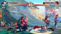 Ultra Street Fighter IV battle: Vega vs Evil Ryu