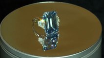 Blue diamond soars to world record $57.6 million at Christie's