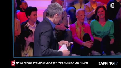 Cyril Hanouna : Nagui appelle l’animateur de TPMP pour faire plaisir à une petite-fille dans son émission (Vidéo)