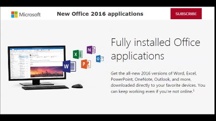 Microsoft Office 365 Home Overview