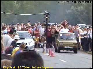 Fiat 126 P Vs. Subaru Impreza