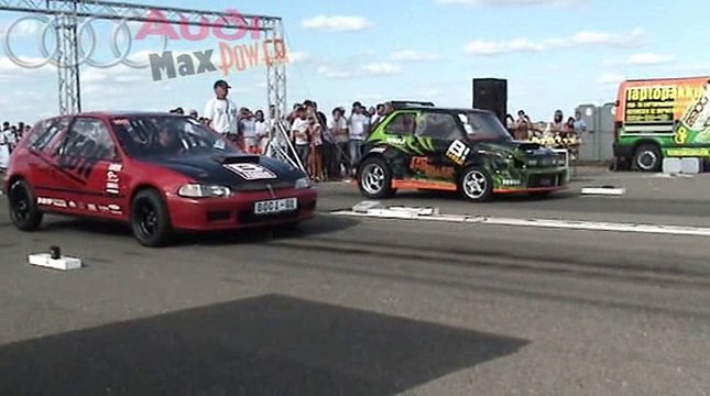 Fiat 126P Turbo Vs. Honda Civic VTI
