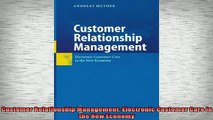 READ book  Customer Relationship Management Electronic Customer Care in the New Economy Full EBook