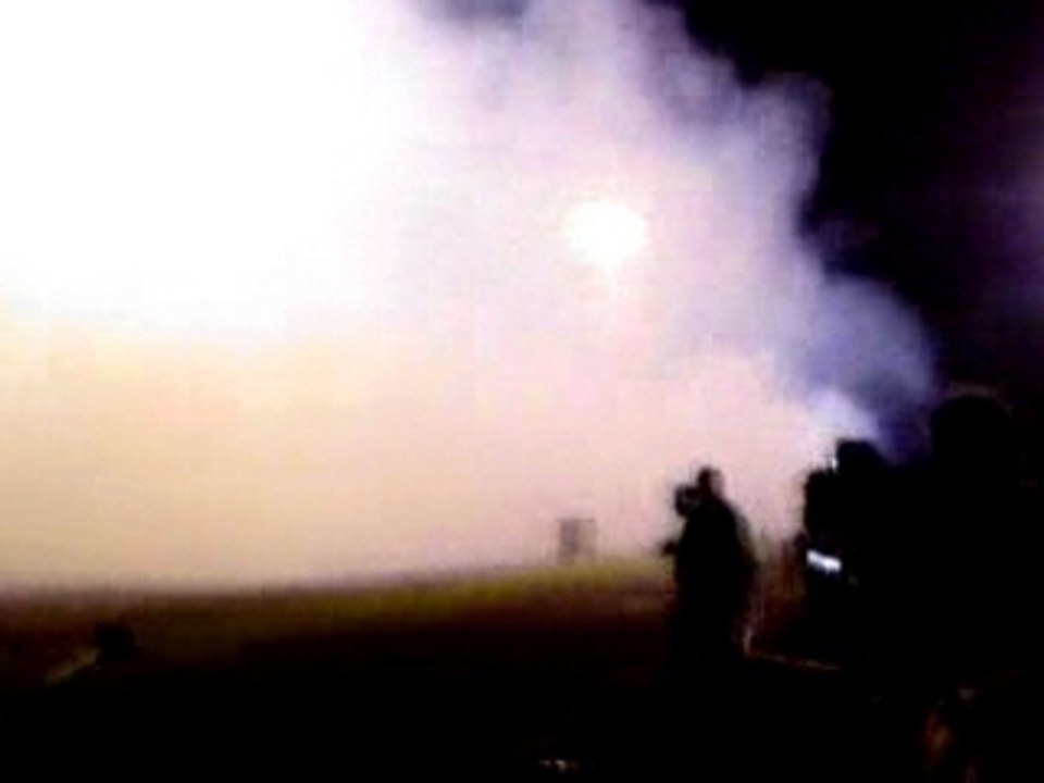 Dragster grosse fumée