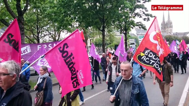 Loi Travail. Entre 300 et 350 manifestants à Quimper