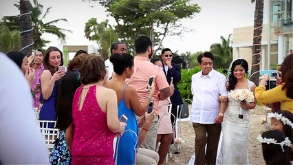 Beach Destination Wedding videography by #saraniphotography of Luanne and Matthew.