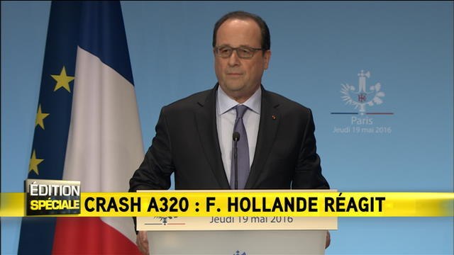 Disparition du MS804 : Aucune hypothèse n'est écartée - Le 19/05/2016 à 13h30