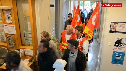 Quimperlé. Loi Travail : la manifestation passe... dans la mairie