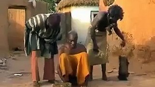 funny peoples hiting on head of man