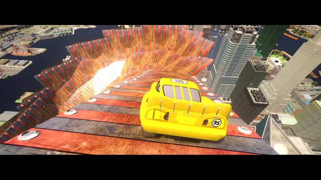 Disney Cars Pixar Spiderman Nursery Rhymes & Lightning McQueen Yellow (Songs for Children w- Action)