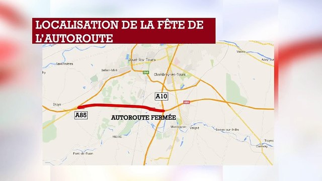 L'A85 bloquée pour fêter l'autoroute