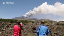 New volcanic eruption from Mount Etna's Voragine crater