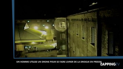 Un détenu se sert d’un drone pour se faire livrer de la drogue en prison (Vidéo)