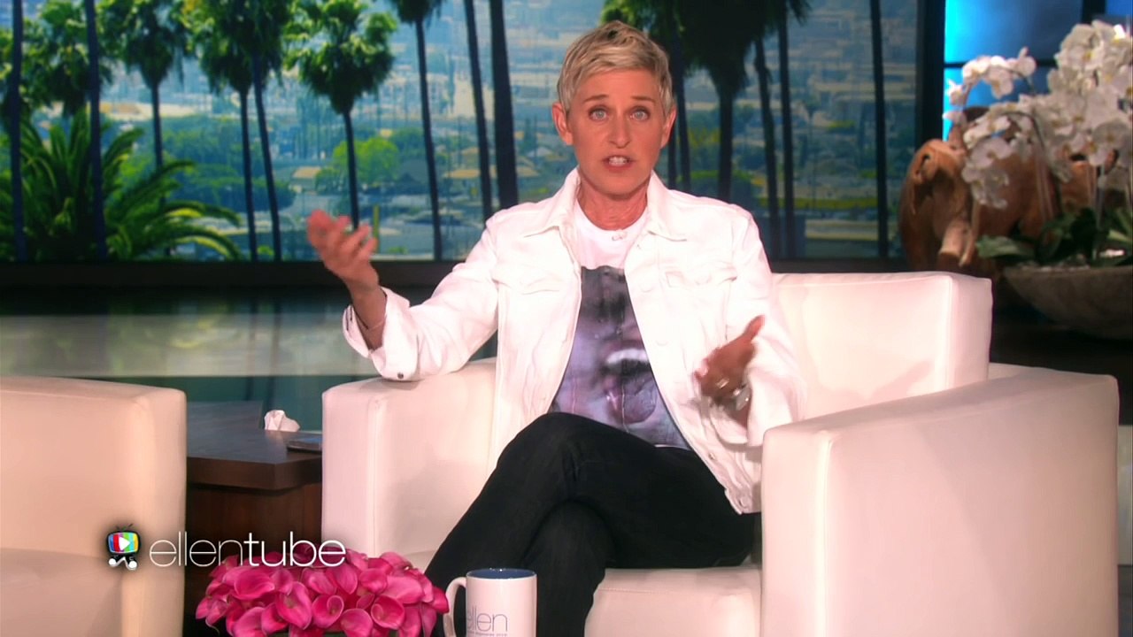 Ellen FaceTimes with Kim Kardashian