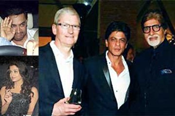 SRK opens Mannat doors for a bash to welcome Apple CEO Tim Cook