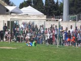 La joie du Coatch Christophe et de son équipe U 11  ! Tournoi de Thuir Mai 2016