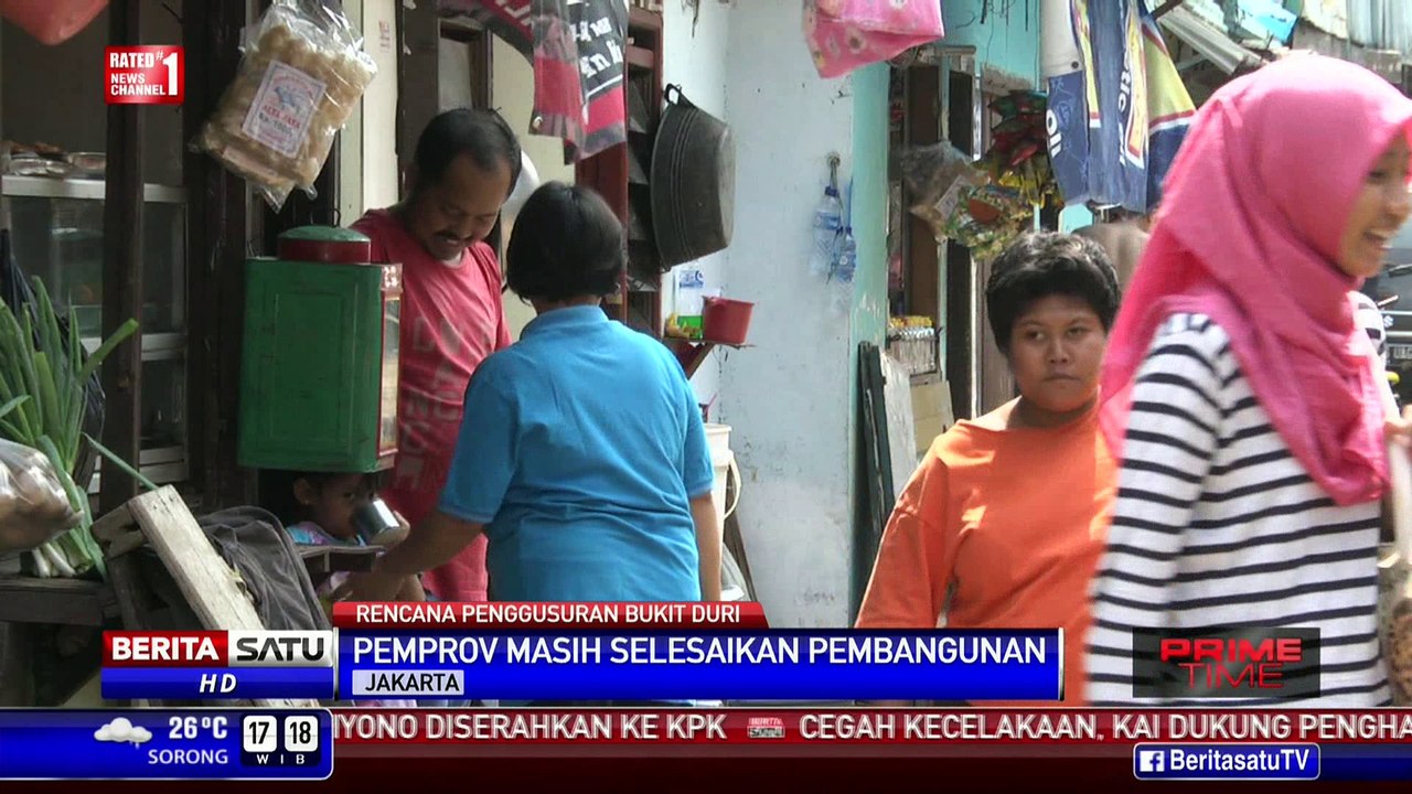 Warga Bukit Duri Minta Penggusuran Selesai Lebaran