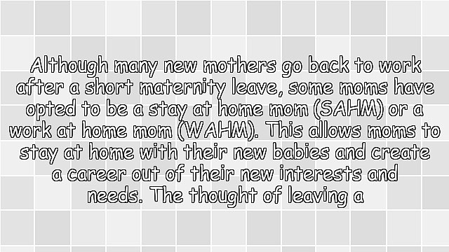 Are You a Stay at Home Mom? Tips for Home Based Business Ideas for the SAHM and WAHM