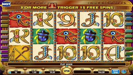 Cleopatra ilmainen kasino kolikkopeli IGT Video Esikatselu