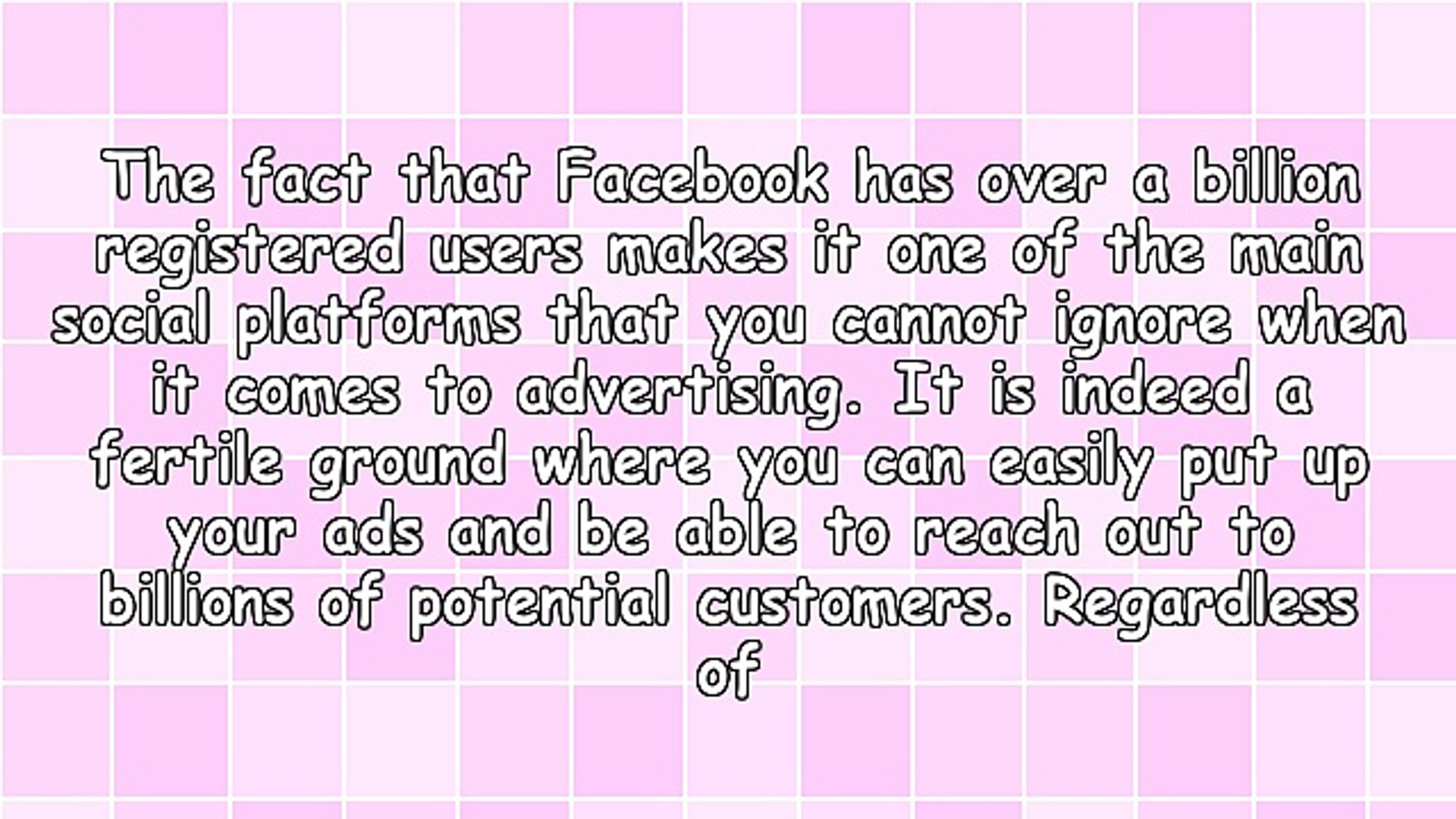 ⁣Facebook Advertising - How To Make Your Business A Success