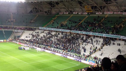 Konyaspor Beşiktaş 18.05.2016 Nalçacılılar Maç sonu Futbolcularla