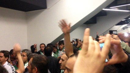 Konyaspor Beşiktaş 18.05.2016 Taraftar 30. dakikada stadı terkediyor