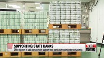 Direct injection of cash considered to support state banks in process of corporate overhaul: gov't