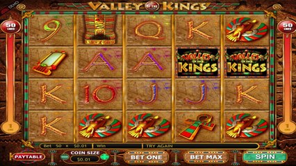 Valley of the Kings ilmainen kasino kolikkopeli Genesis Video Esikatselu