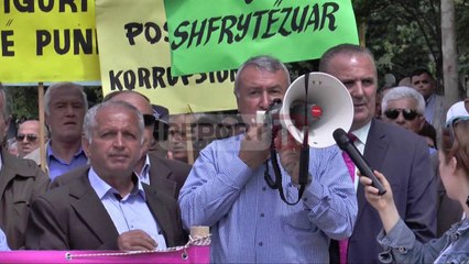 Report TV - Naftëtarët e Armo në protestë para Kuvendit, Gjiknuri: Ristrukturim