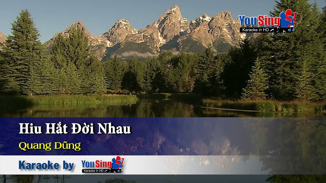 Karaoke - Hiu Hắt Đời Nhau - Quang Dũng