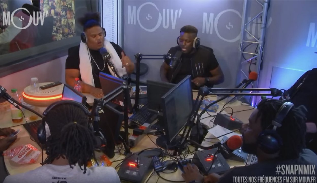 Keblack feat. Naza : "Tout pour la street" (live @ Mouv' Studios) #SNAPNMIX