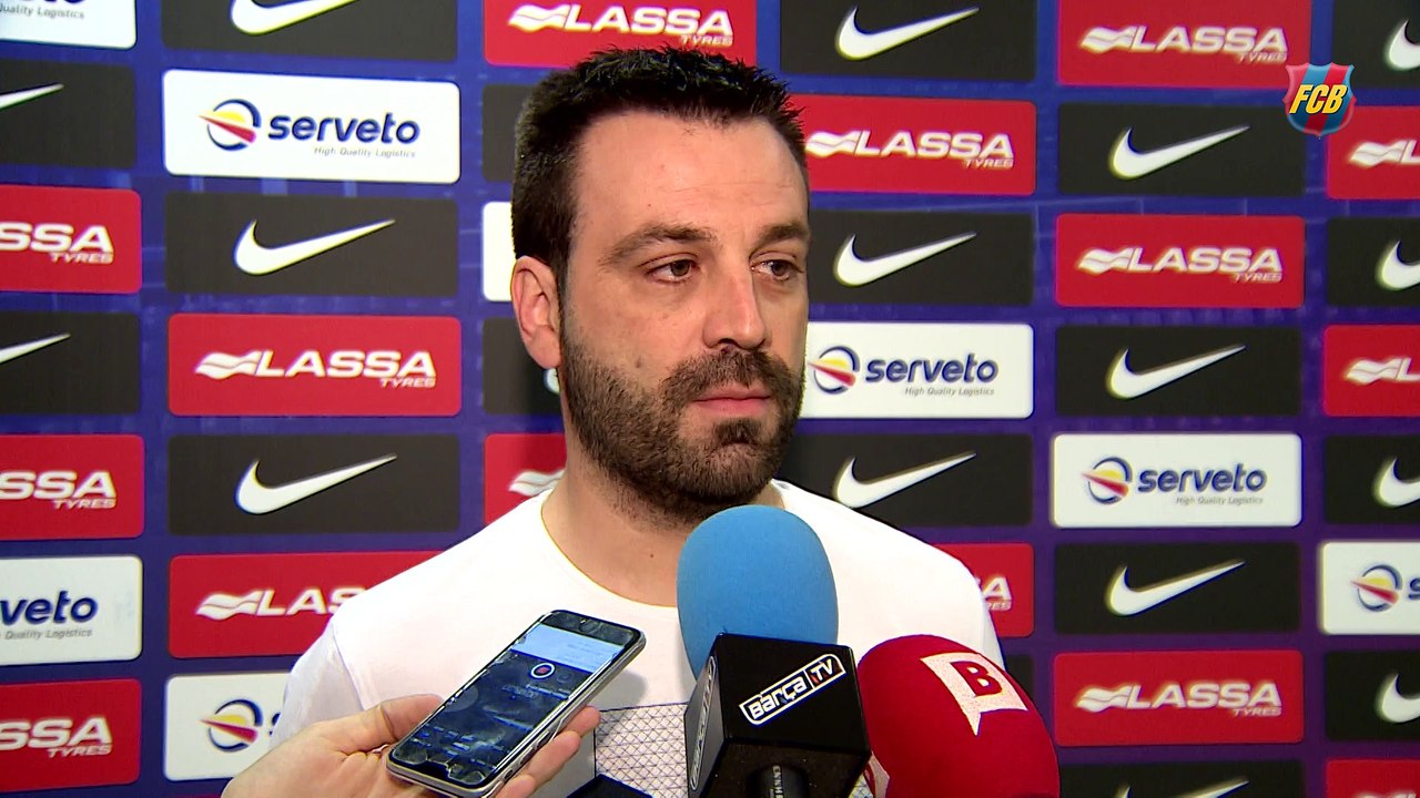 FCB Hoquei: Ricard Muñoz y Sergi Panadero, previa Liceo-FCB Lassa [ESP]