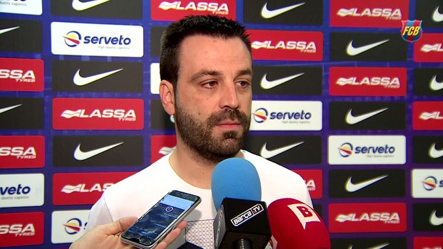 FCB Hoquei: Ricard Muñoz y Sergi Panadero, previa Liceo-FCB Lassa [ESP]