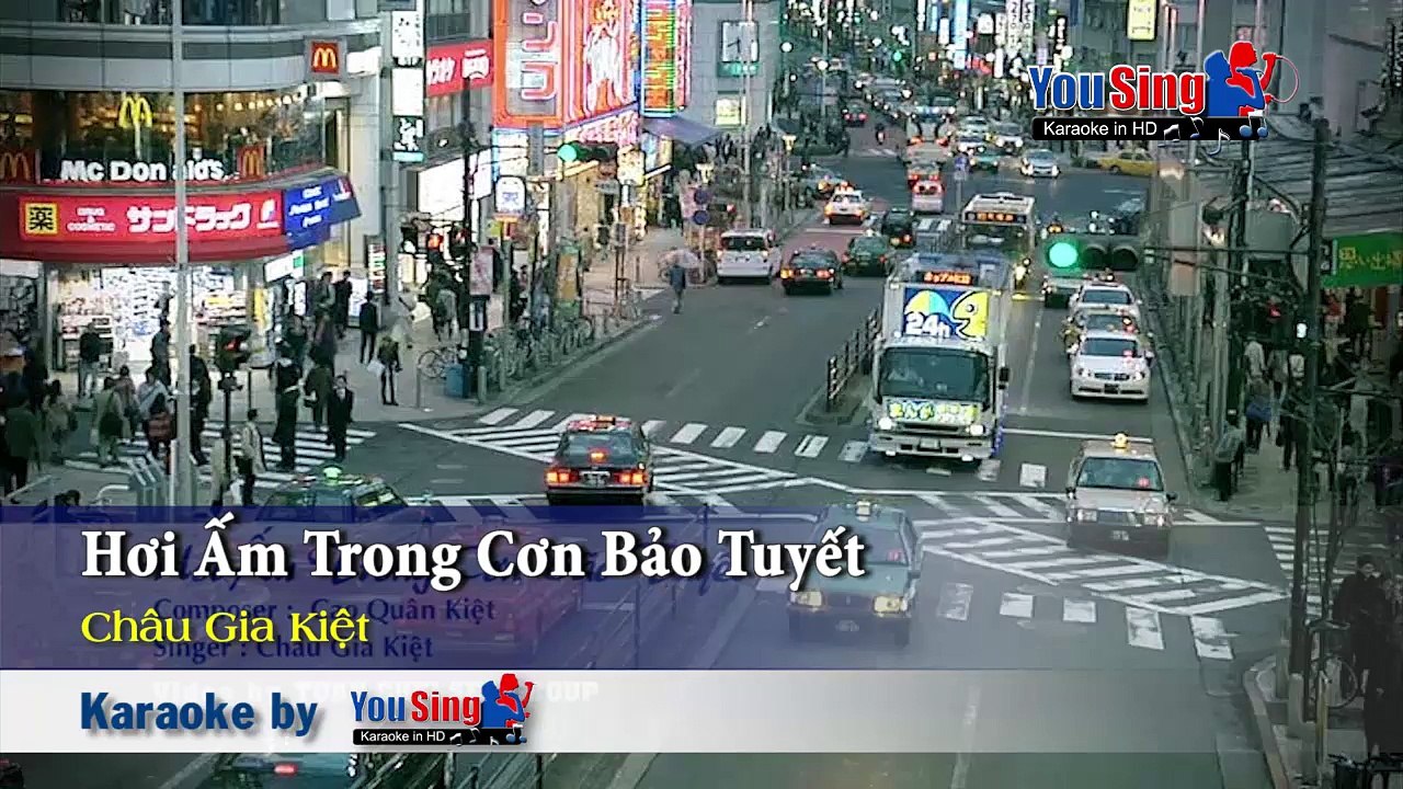 Karaoke - Hơi Ấm Trong Cơn Bảo Tuyết - Châu Gia Kiệt