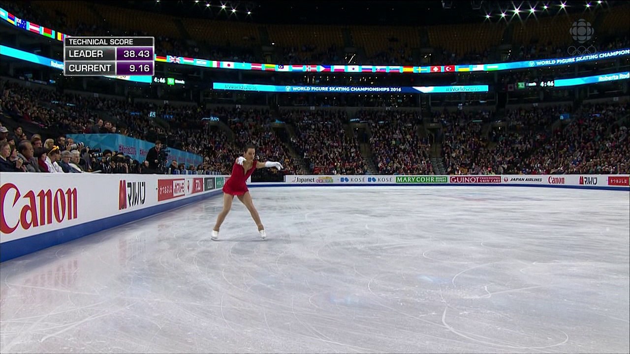Roberta RODEGHIERO (ITALY ) - SP - ISU World Championships 2016