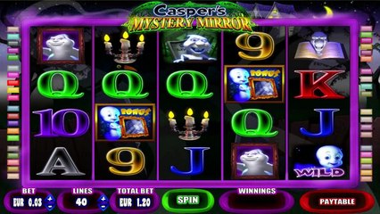 Casper's Mystery Mirror ilmainen kasino kolikkopeli Blueprint Video Esikatselu