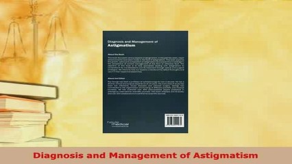 Download  Diagnosis and Management of Astigmatism Free Books